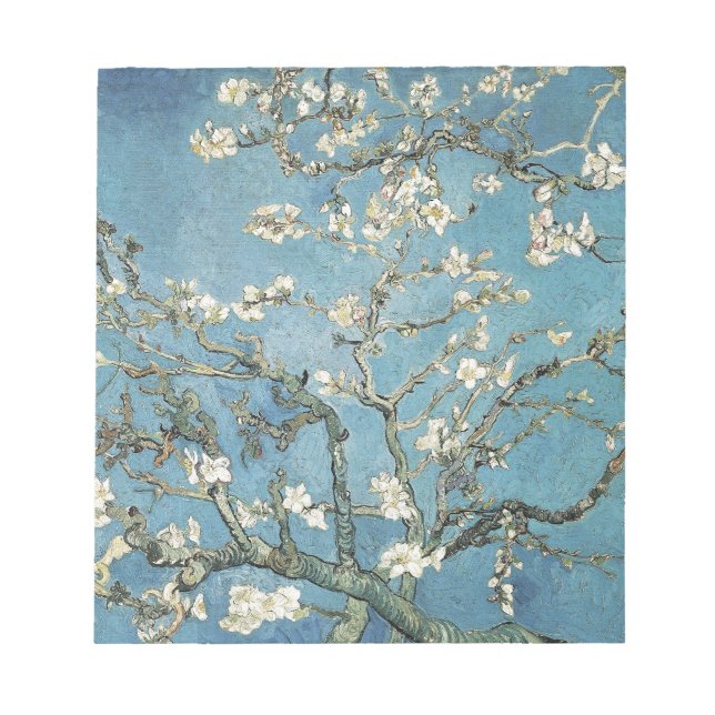Vincent van Gogh | Almond branches in bloom, 1890 Notepad (Front)