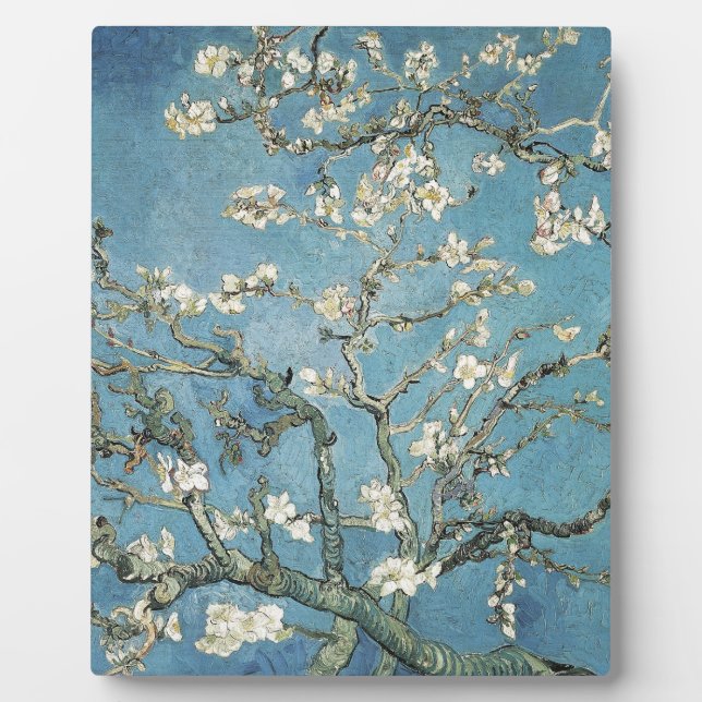 Vincent van Gogh | Almond branches in bloom, 1890 Plaque (Front)
