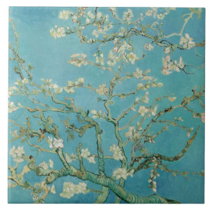 Vincent van Gogh - Almond tree in blossom Ceramic Tile