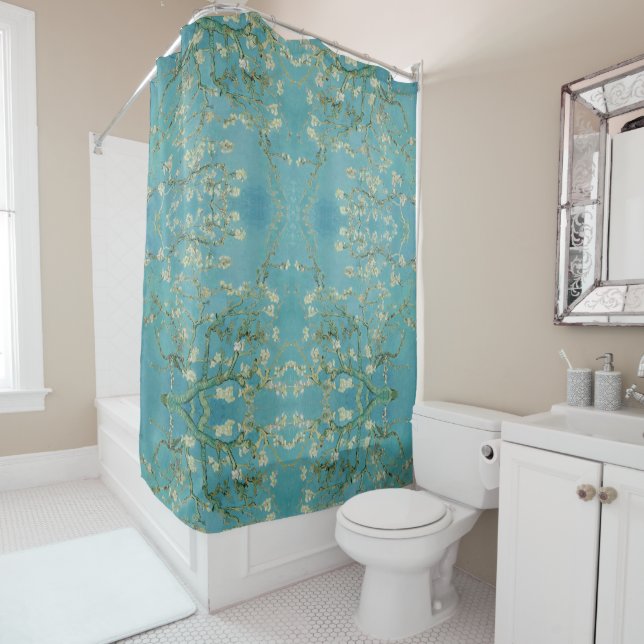 Vincent van Gogh - Almond tree in blossom Shower Curtain (In Situ)