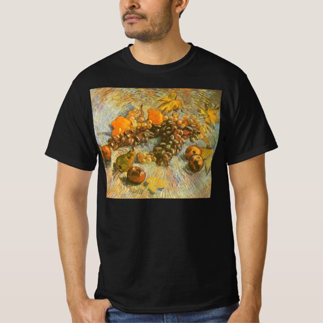 Vincent van Gogh - Apples, Pears, Lemons, Grapes T-Shirt (Front)