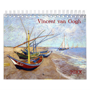 Vincent van Gogh Art Masterpieces Calendar
