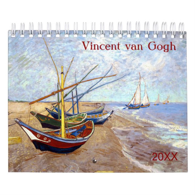 Vincent van Gogh Art Masterpieces Calendar (Cover)