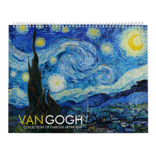 Vincent Van Gogh Artist Vintage Fine Art 2024 Calendar