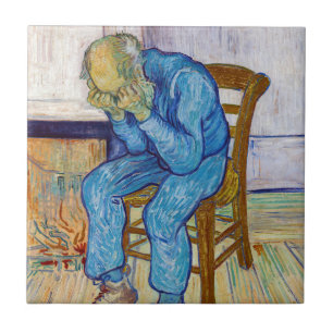 Vincent van Gogh - At Eternity's Gate Ceramic Tile