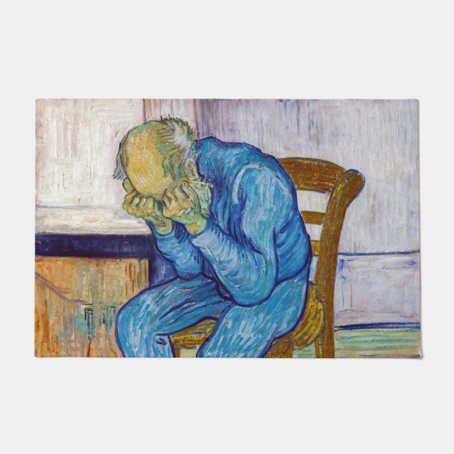 Vincent van Gogh - At Eternity's Gate Doormat (Front)