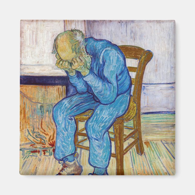 Vincent van Gogh - At Eternity's Gate Magnet (Front)