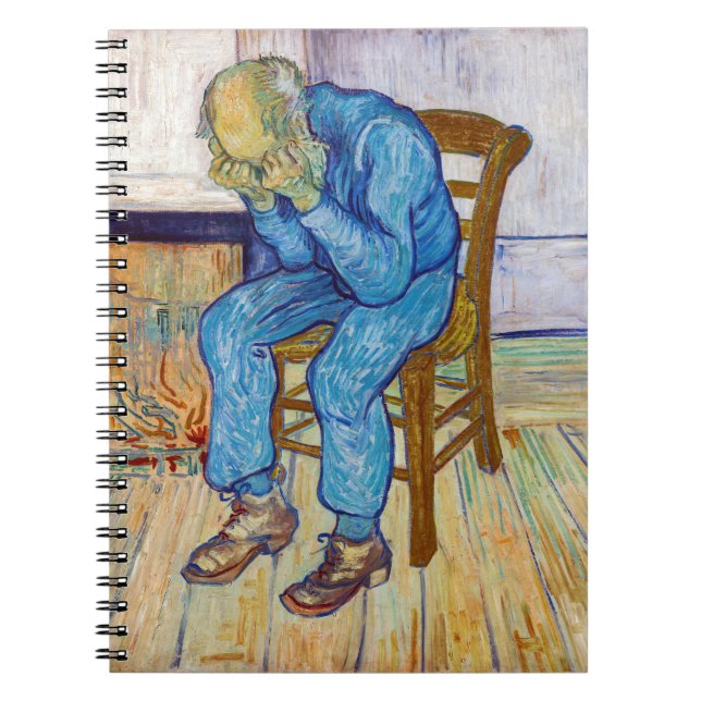 Vincent van Gogh - At Eternity's Gate Notebook (Front)