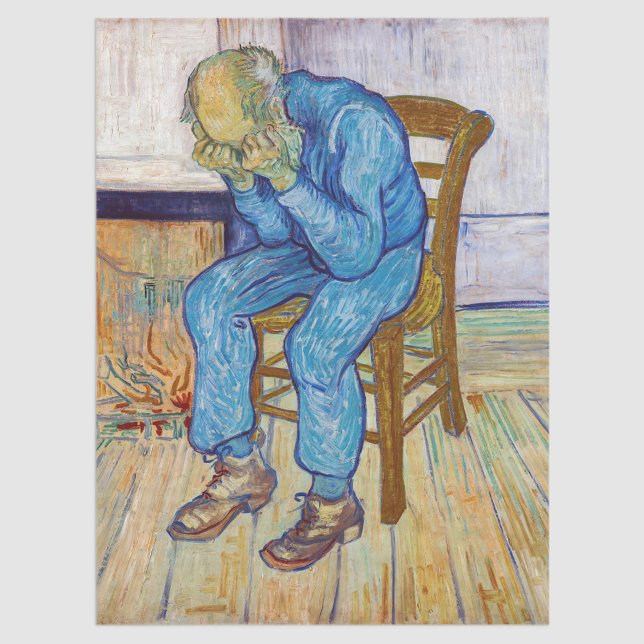 Vincent van Gogh - At Eternity's Gate Tissue Paper (Creator Uploaded)