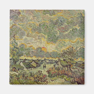 Vincent van Gogh Autumn landscape, 1890 Magnet