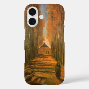 Vincent van Gogh - Avenue of Poplars in Autumn iPhone 16 Case