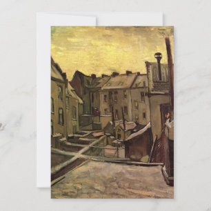 Vincent van Gogh, Backyards of Old Houses, Antwerp