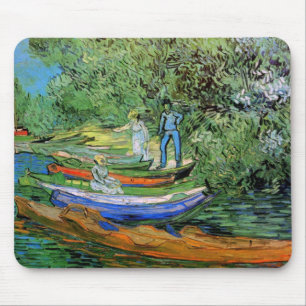 Vincent van Gogh - Bank of the Oise at Auvers Mouse Pad