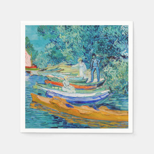 Vincent van Gogh - Bank of the Oise at Auvers Napkin