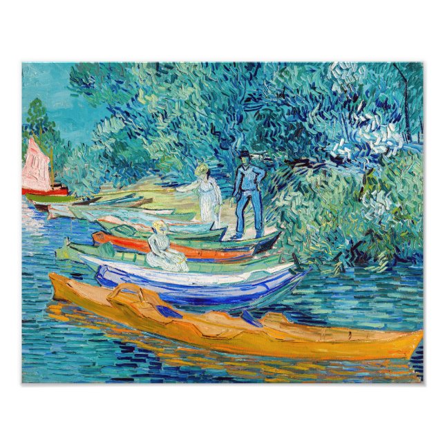 Vincent van Gogh - Bank of the Oise at Auvers Photo Print (Front)