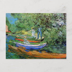 Vincent van Gogh - Bank of the Oise at Auvers Postcard
