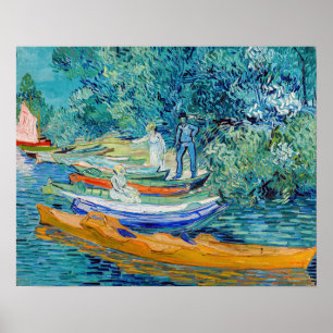 Vincent van Gogh - Bank of the Oise at Auvers Poster