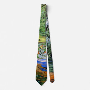 Vincent van Gogh - Bank of the Oise at Auvers Tie