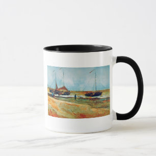 Vincent Van Gogh - Beach at Scheveningen Fine Art Mug