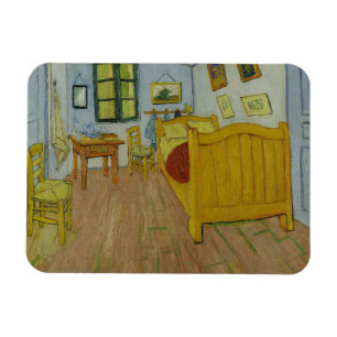 Vincent Van Gogh, Bedroom in Arles, 1st Version Magnet