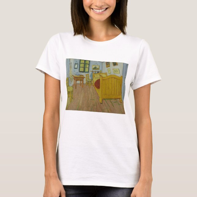 Vincent Van Gogh, Bedroom in Arles, 1st Version T-Shirt (Front)