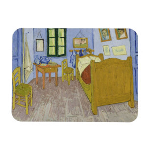 Vincent Van Gogh, Bedroom in Arles, 3rd Version Magnet
