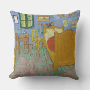 Vincent Van Gogh Bedroom Painting Cushion
