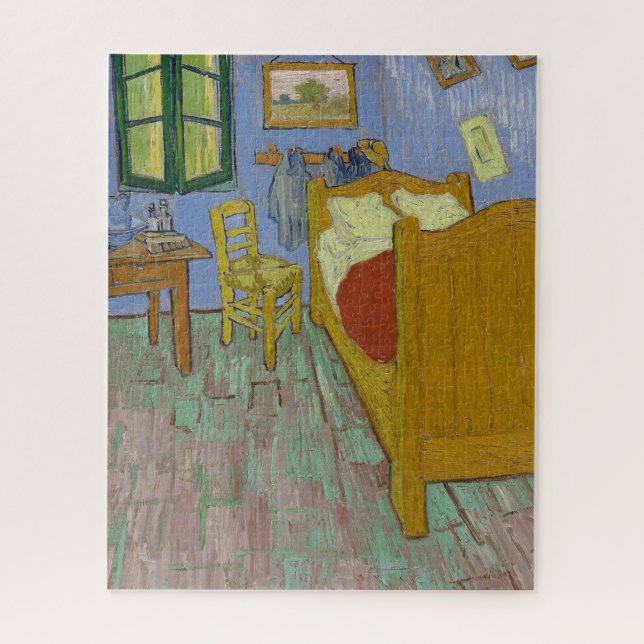 Vincent Van Gogh Bedroom Painting Jigsaw Puzzle (Vertical)