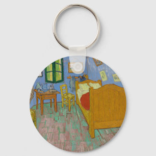 Vincent Van Gogh Bedroom Painting Key Ring