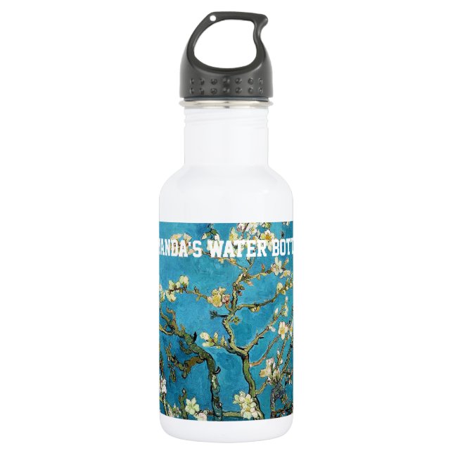 Vincent van Gogh, Blossoming Almond Tree 532 Ml Water Bottle (Front)