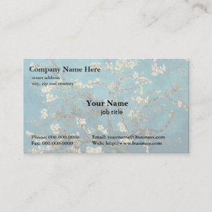 Vincent van Gogh, Blossoming Almond Tree Business Card
