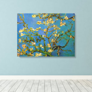 Vincent van Gogh - Blossoming Almond Tree Canvas Print