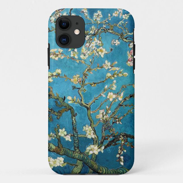 Vincent van Gogh, Blossoming Almond Tree Case-Mate iPhone Case (Back)