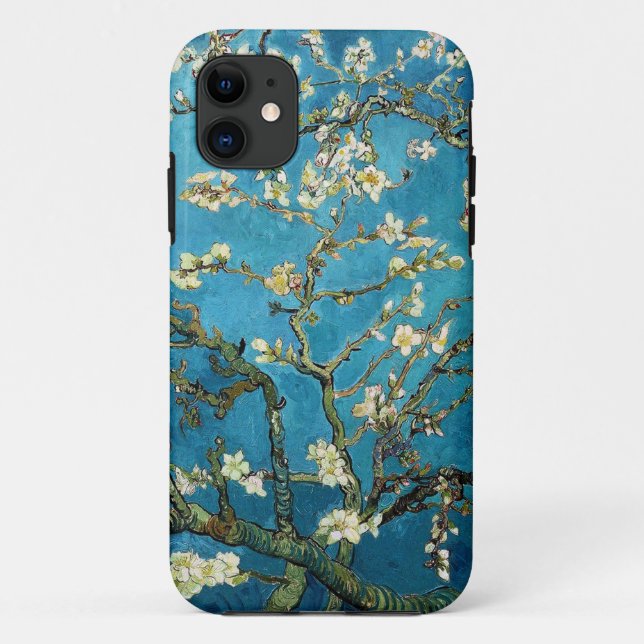 Vincent van Gogh, Blossoming Almond Tree Case-Mate iPhone Case (Back)