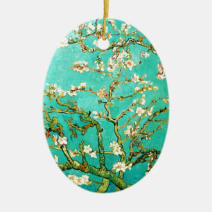 Vincent van Gogh Blossoming Almond Tree Ceramic Ornament