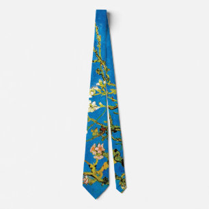 Vincent Van Gogh - Blossoming Almond Tree Fine Art Tie