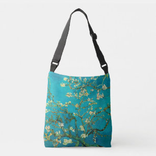 Vincent Van Gogh Blossoming Almond Tree Floral Art Crossbody Bag