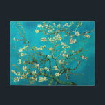 Vincent Van Gogh Blossoming Almond Tree Floral Art Doormat<br><div class="desc">Vincent Van Gogh Blossoming Almond Tree Vintage Floral Art Blossoming Almond Tree is an 1890 painting by Dutch post-impressionist artist Vincent van Gogh. Almond Blossoms is a group of several paintings made in 1888 and 1890 by Vincent van Gogh in Arles and Saint-Rémy, southern France of blossoming almond trees. Flowering...</div>