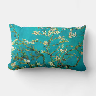 Vincent Van Gogh Blossoming Almond Tree Floral Art Lumbar Cushion