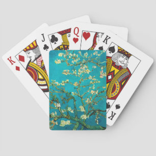 Vincent Van Gogh Blossoming Almond Tree Floral Art Playing Cards