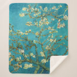 Vincent Van Gogh Blossoming Almond Tree Floral Art Sherpa Blanket<br><div class="desc">Vincent Van Gogh Blossoming Almond Tree Vintage Floral Art Blossoming Almond Tree is an 1890 painting by Dutch post-impressionist artist Vincent van Gogh. Almond Blossoms is a group of several paintings made in 1888 and 1890 by Vincent van Gogh in Arles and Saint-Remy, southern France of blossoming almond trees. Flowering...</div>