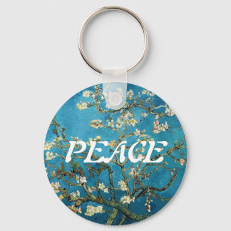 Vincent van Gogh, Blossoming Almond Tree Key Ring