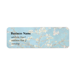 Vincent van Gogh, Blossoming Almond Tree Return Address Label