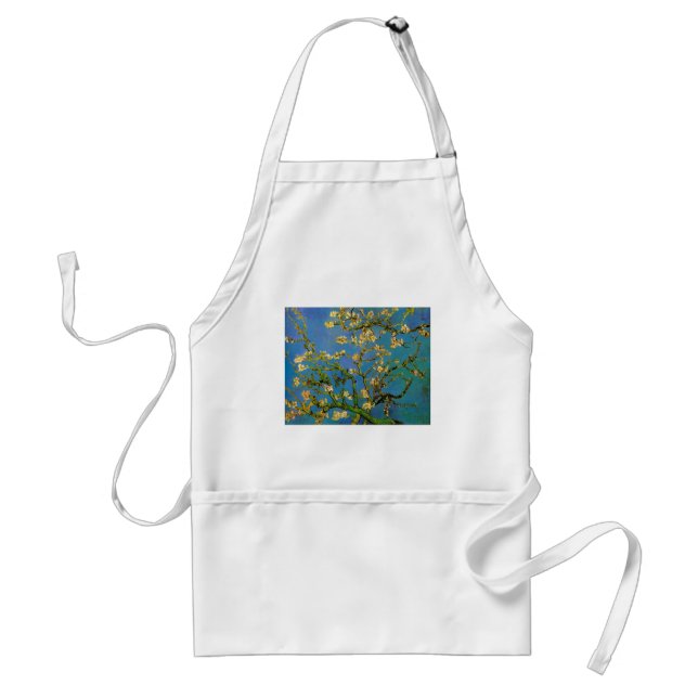 Vincent van Gogh - Blossoming Almond Tree Standard Apron (Front)