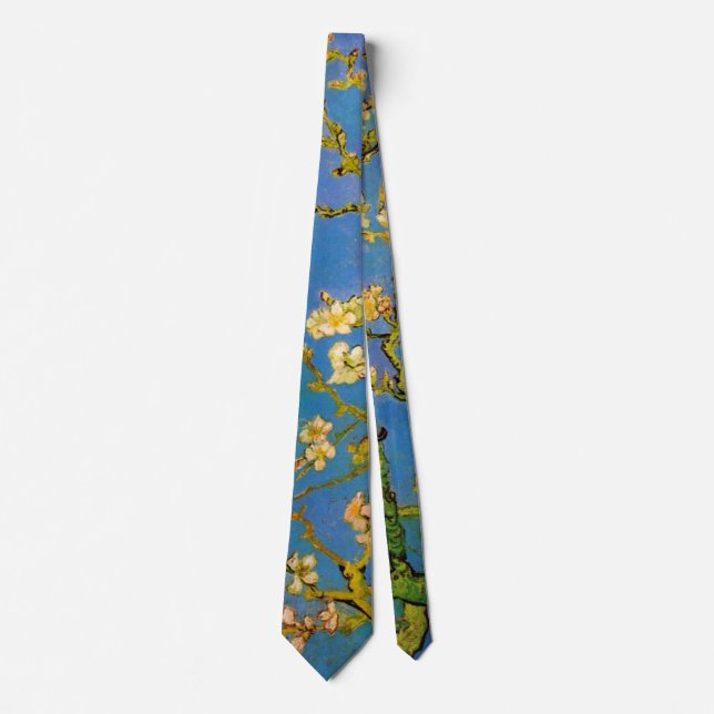 Vincent van Gogh - Blossoming Almond Tree Tie (Front)