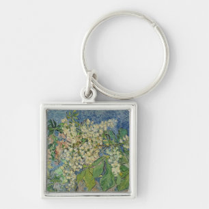Vincent van Gogh Blossoming Chestnut Branches Key Ring