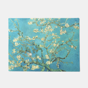 Vincent van Gogh Blossomong Almond Tree Doormat