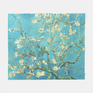 Vincent van Gogh Blossomong Almond Tree Fleece Blanket