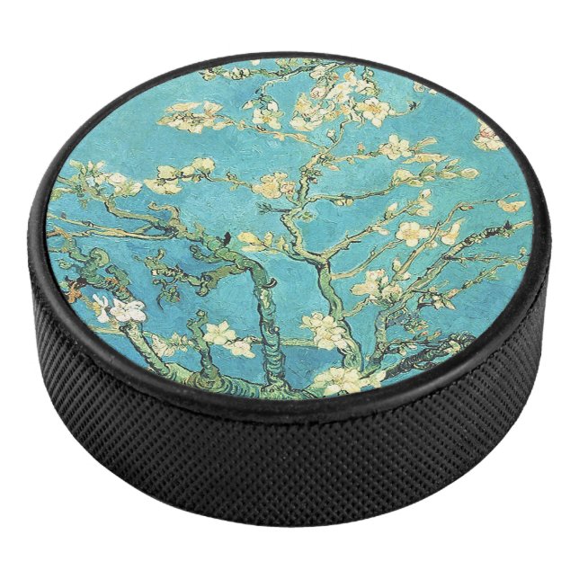 Vincent van Gogh Blossomong Almond Tree      Hockey Puck (3/4)