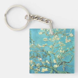Vincent van Gogh Blossomong Almond Tree     Key Ring